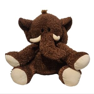 18” This & That Brown Elephant Plush Stuffed Animal